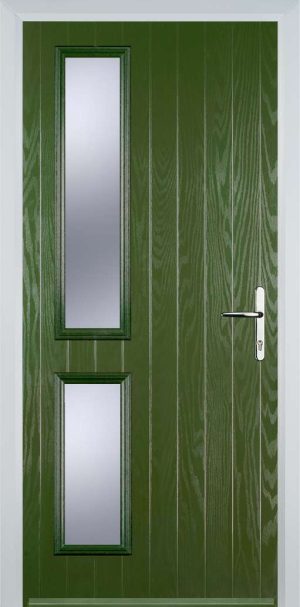 Door Stop Twin Side (ZH) Contemporary - Fern Green