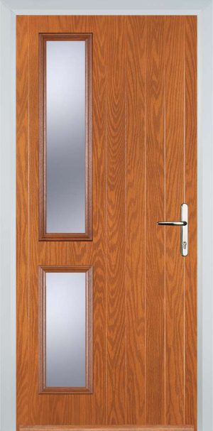 Door Stop Twin Side (ZH) Contemporary - Oak