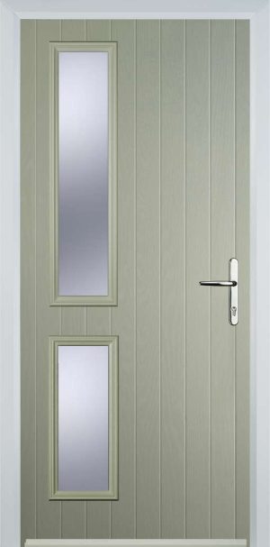 Door Stop Twin Side (ZH) Contemporary - Pebble Grey